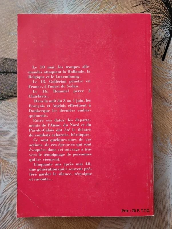 May 1940 - Blood and Tears on the North (testimonies and memories). VISSE Jean-Pau – photo 2